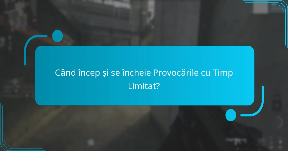 Ce sunt Provocările cu Timp Limitat în Battle Pass-uri?